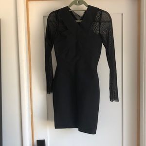 All Saints Long Sleeve LBD size 6